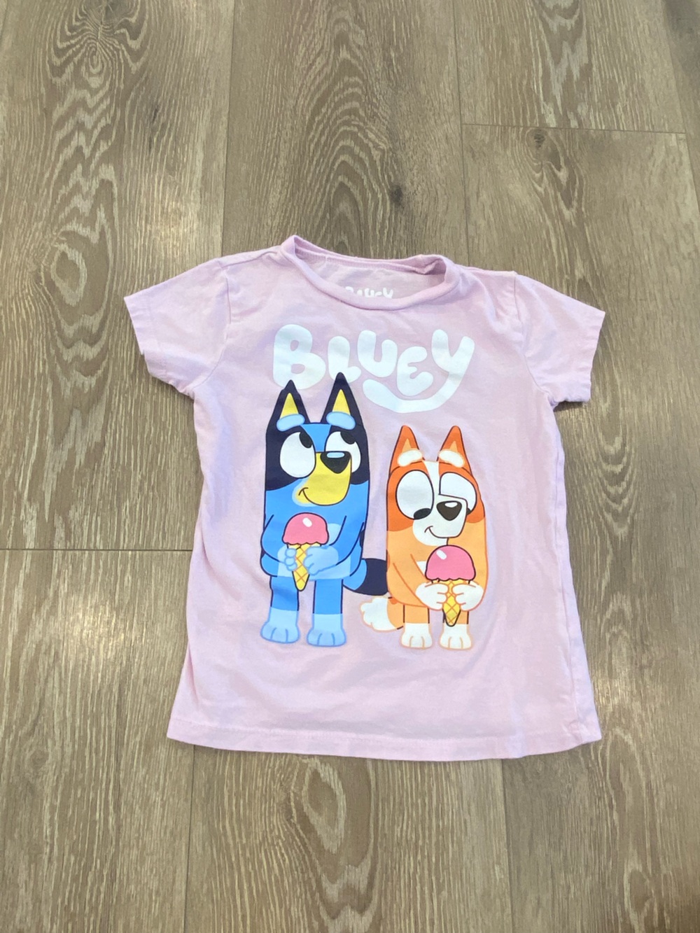 Bluey Graphic Tee- Pink